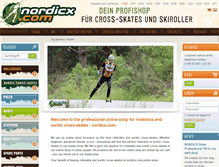 Tablet Screenshot of nordicx.com